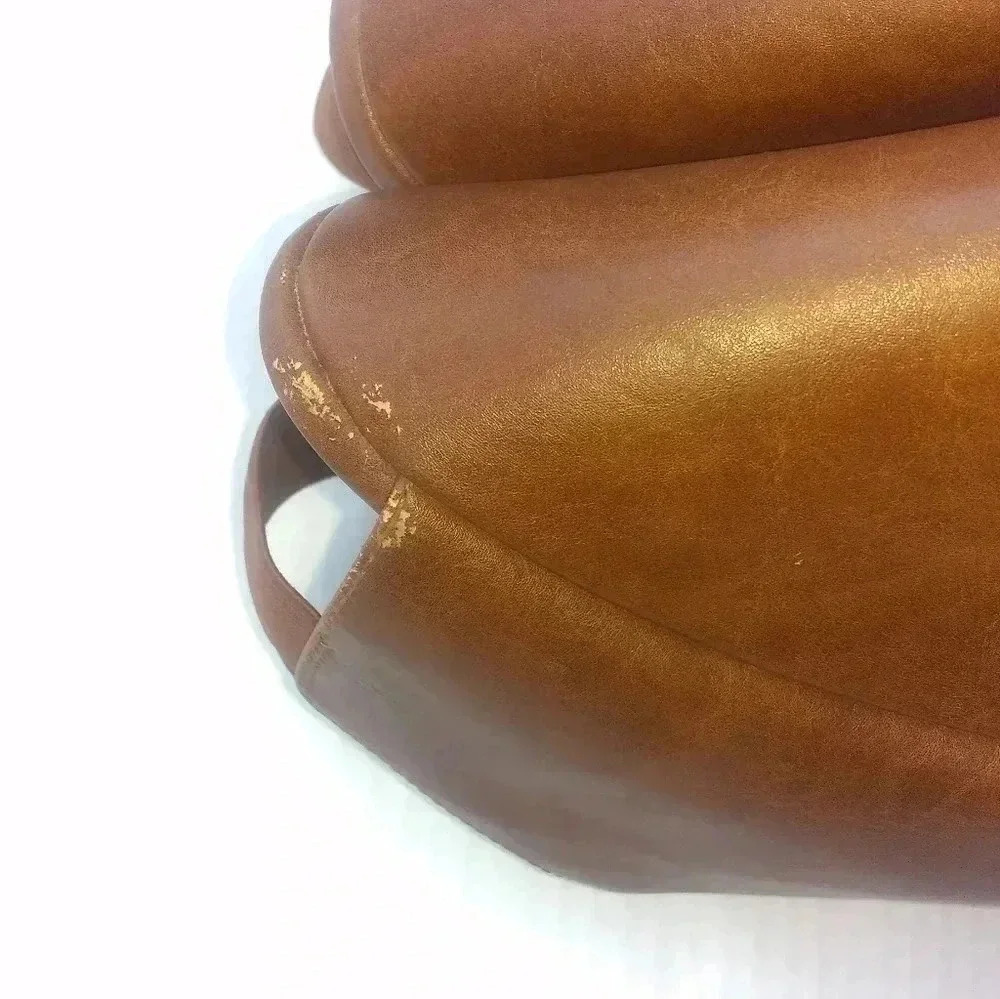 Madden Girl Women's Brown High Wedge Heel Shoes - Picture 2 of 13